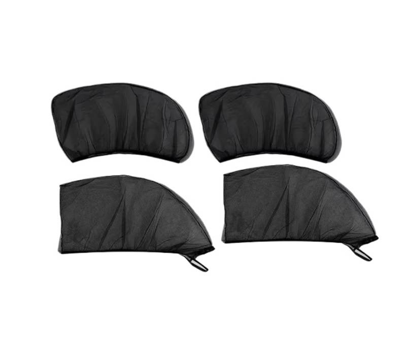 Autofenster Sonnenschutz Auto Sonnenschutz SUV UV Schutz Anti-Mückenschutz Fenster Verdunkelung Seitenvorhang Schutz Fensterfolie Zubehör Fensterfür Sonnenschutz(1 Set) von ZVZGPGKLTC