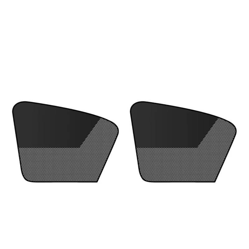 Autofenster Sonnenschutz Auto-Sonnenschutzvorhänge, Lichtblockierende Seitenfenster-Sonnenblenden, Sommer-Schutzfenster-Sonnenschutz Fürs Auto, Camping-Sonnenblenden Fensterfür Sonnenschutz(2Pcs Left) von ZVZGPGKLTC
