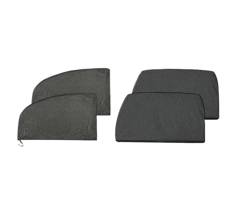 Autofenster Sonnenschutz Autofenster-Sonnenschutznetz, Universelle Seitenfensterabdeckung, Schatten, Anti-Moskitonetz Für Limousinen-SUV-Zubehör Fensterfür Sonnenschutz(for SUV 4Pcs) von ZVZGPGKLTC