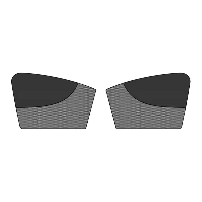 Autofenster Sonnenschutz Autoglasvorhang, Doppelschichtiger Sonnenschutz Für Seitenfenster, Magnetische UV-Schutzfolie, Autofenster-Sonnenschutznetz Fensterfür Sonnenschutz(Left Right) von ZVZGPGKLTC