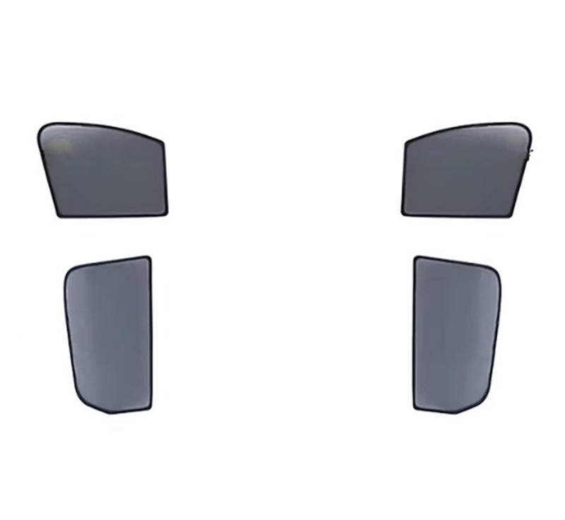 Autofenster Sonnenschutz Für Alfa Für Romeo Für Stelvio 2016-2024 Auto-Sonnenschutzschild Frontscheibenvorhang Heckscheiben-Sonnenschutzvisier Fensterfür Sonnenschutz(4PCS Front Rear) von ZVZGPGKLTC