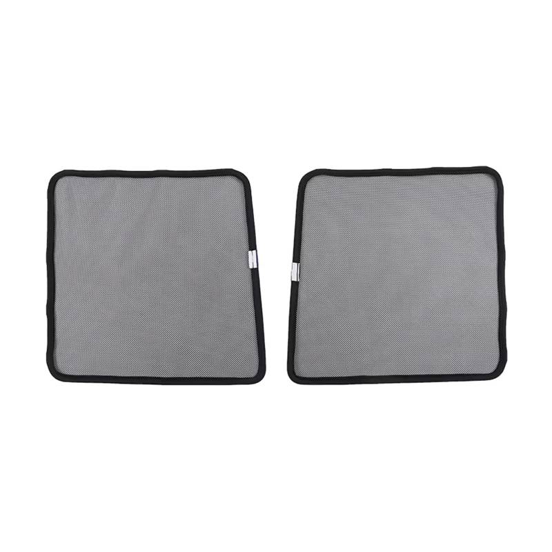 Autofenster Sonnenschutz Für Jeep Für Wrangler Für JK 2007-2017 Auto Vorne Hinten Tür Fenster Sonnenschirm Automotive Innen Zubehör Fensterfür Sonnenschutz(Front Door) von ZVZGPGKLTC