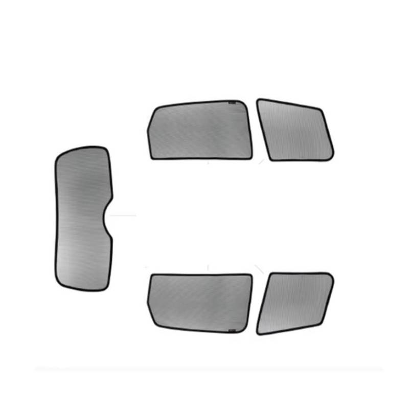 Autofenster Sonnenschutz Für Subaru Für Impreza Für Outback Autovorhang Schwarz Magnetische Auto Seitenfenster Sonnenschutz Mesh Schatten Blind Autoteile Fensterfür Sonnenschutz(5 Window Sunshades) von ZVZGPGKLTC