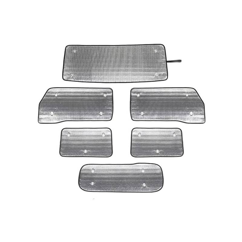 Autofenster Sonnenschutz Für Suzuki Für Jimny 2/4 Tür 2019 2020 2021 2022 2023 2024 Autofenster Windschutzscheibe Sonnenschirm Visier Zubehör Fensterfür Sonnenschutz(2 Door 6 pcs) von ZVZGPGKLTC
