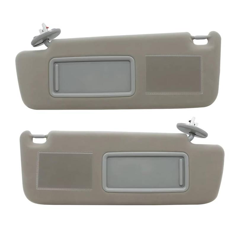Autofenster Sonnenschutz Für Toyota Für Land Cruiser Für J12 2002-2009 Für Prado Für LC120 2003-2009 Auto Sonnenblende Anti-Glare Fensterfür Sonnenschutz(Beige Left and Right) von ZVZGPGKLTC