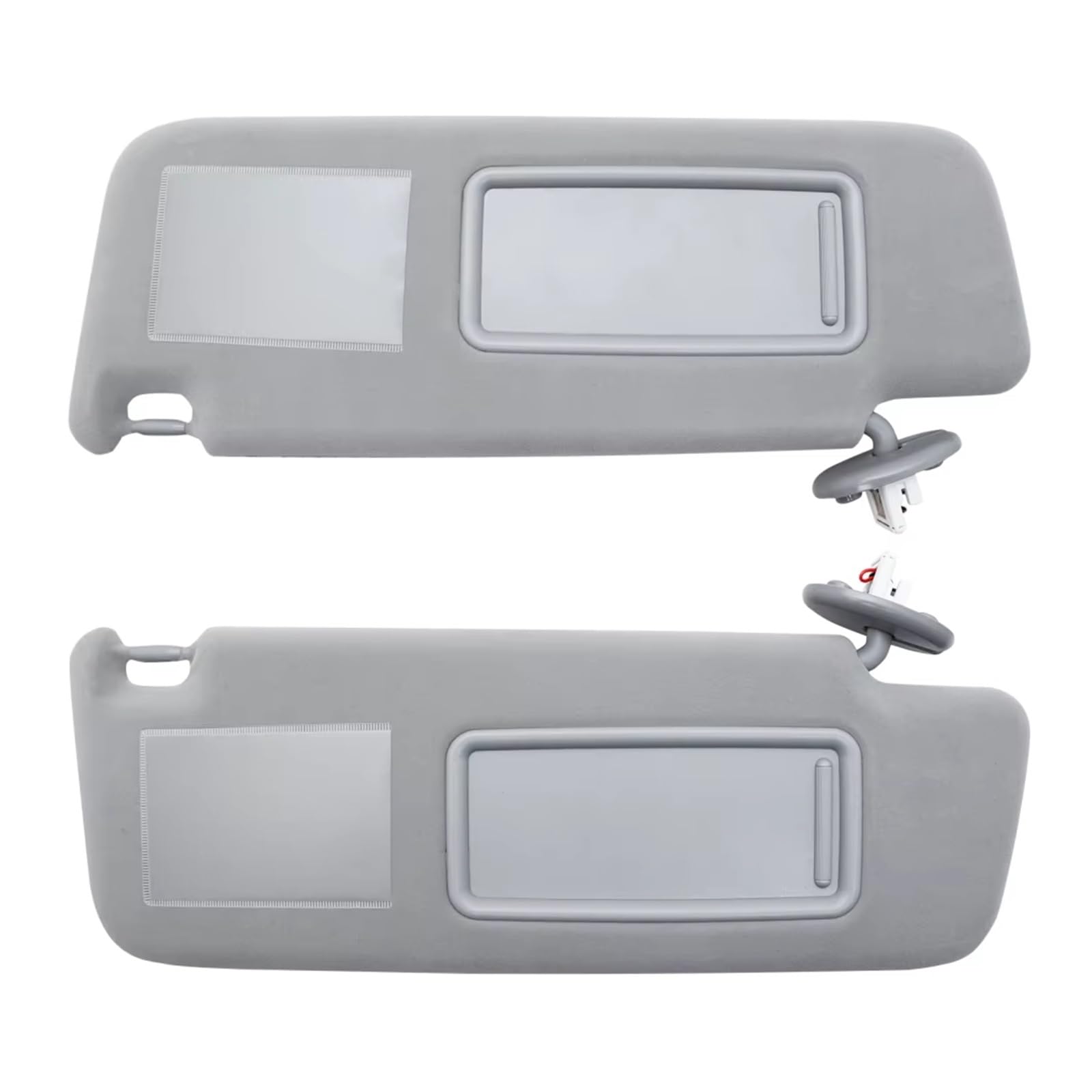 Autofenster Sonnenschutz Für Toyota Für Land Cruiser Für J12 2002-2009 Für Prado Für LC120 2003-2009 Auto Sonnenblende Anti-Glare Fensterfür Sonnenschutz(Grey Left and Right) von ZVZGPGKLTC