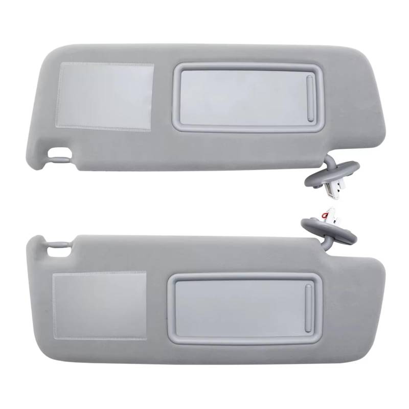 Autofenster Sonnenschutz Für Toyota Für Land Cruiser Für J12 2002-2009 Für Prado Für LC120 2003-2009 Auto Sonnenblende Anti-Glare Fensterfür Sonnenschutz(Grey Left and Right) von ZVZGPGKLTC