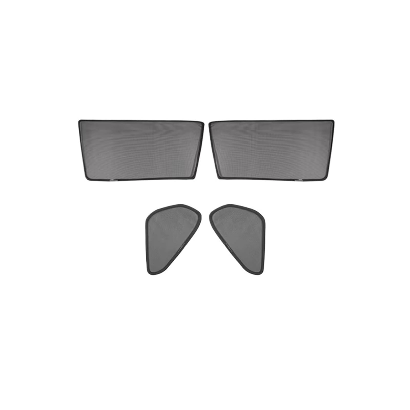 Autofenster Sonnenschutz Für Toyota Für RAV4 2020 2021 2022 2023 2024Auto Hinten Windows Sonnenschutz Vorhang Seite Windows Sonnenschutz Visier Fensterfür Sonnenschutz(4PCS Rear Triangle) von ZVZGPGKLTC