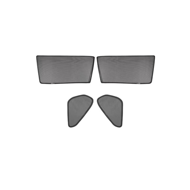 Autofenster Sonnenschutz Für Toyota Für RAV4 2020 2021 2022 2023 2024Auto Hinten Windows Sonnenschutz Vorhang Seite Windows Sonnenschutz Visier Fensterfür Sonnenschutz(4PCS Rear Triangle) von ZVZGPGKLTC