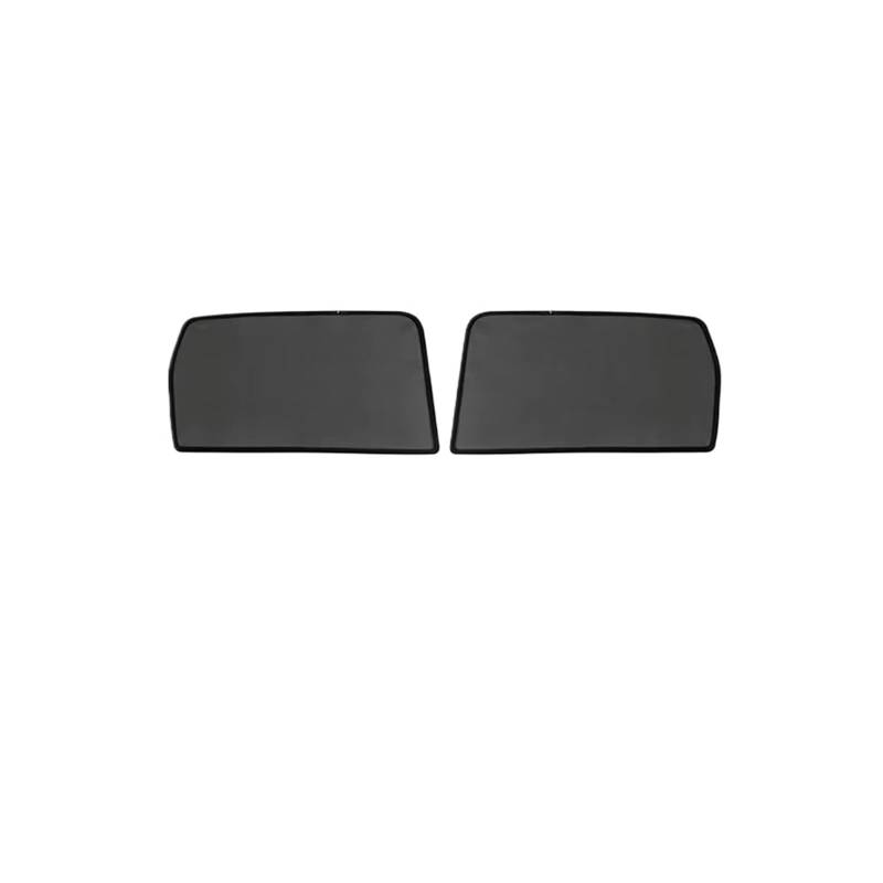 Autofenster Sonnenschutz Für VW Für Tiguan 5-Sitz Magnetische Auto Windows Sonnenschirme Passagier Privatsphäre Seite Windows Vorhänge Innen Zubehör Fensterfür Sonnenschutz(2PCS Rear) von ZVZGPGKLTC