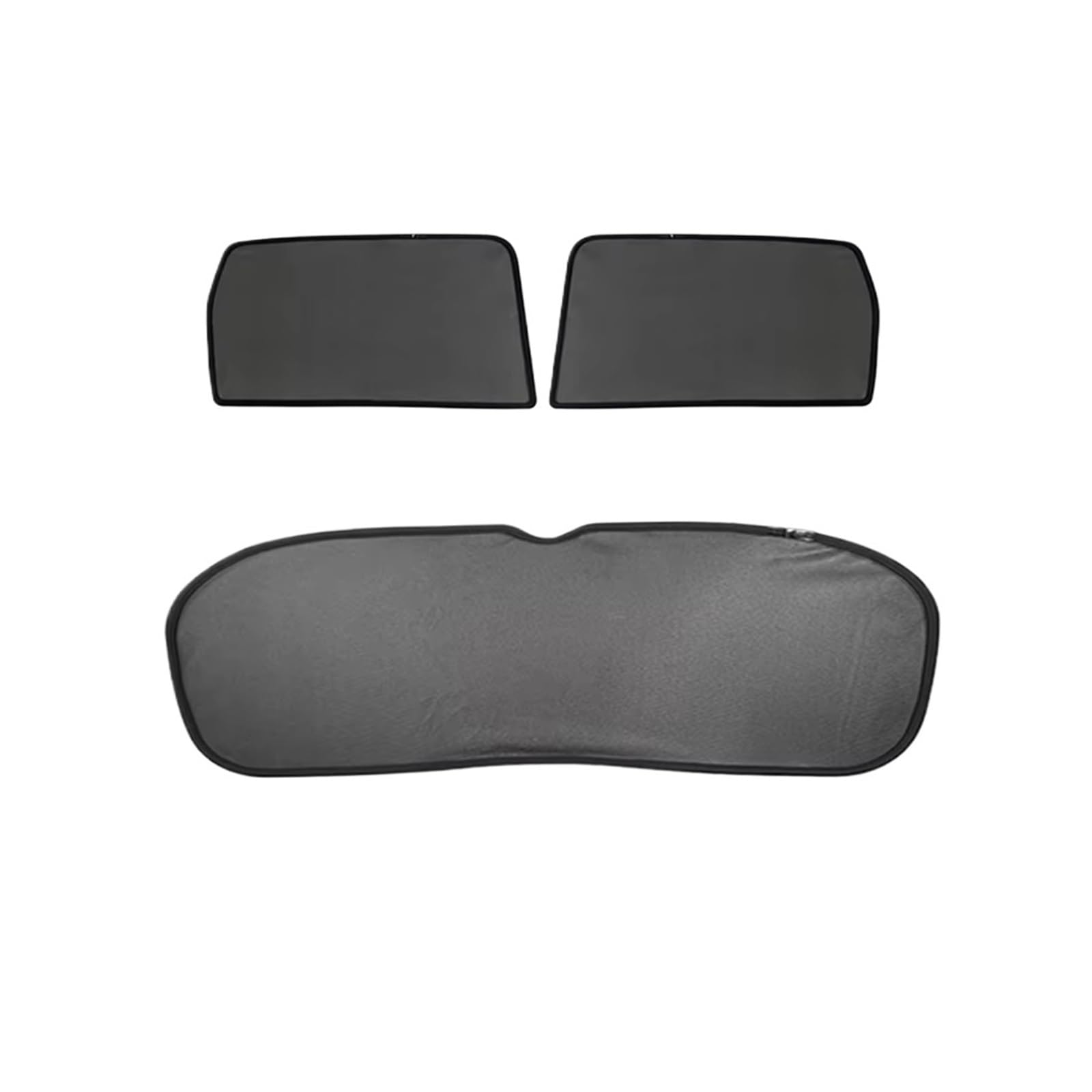 Autofenster Sonnenschutz Für VW Für Tiguan 5-Sitz Magnetische Auto Windows Sonnenschirme Passagier Privatsphäre Seite Windows Vorhänge Innen Zubehör Fensterfür Sonnenschutz(3PCS Rear Back) von ZVZGPGKLTC