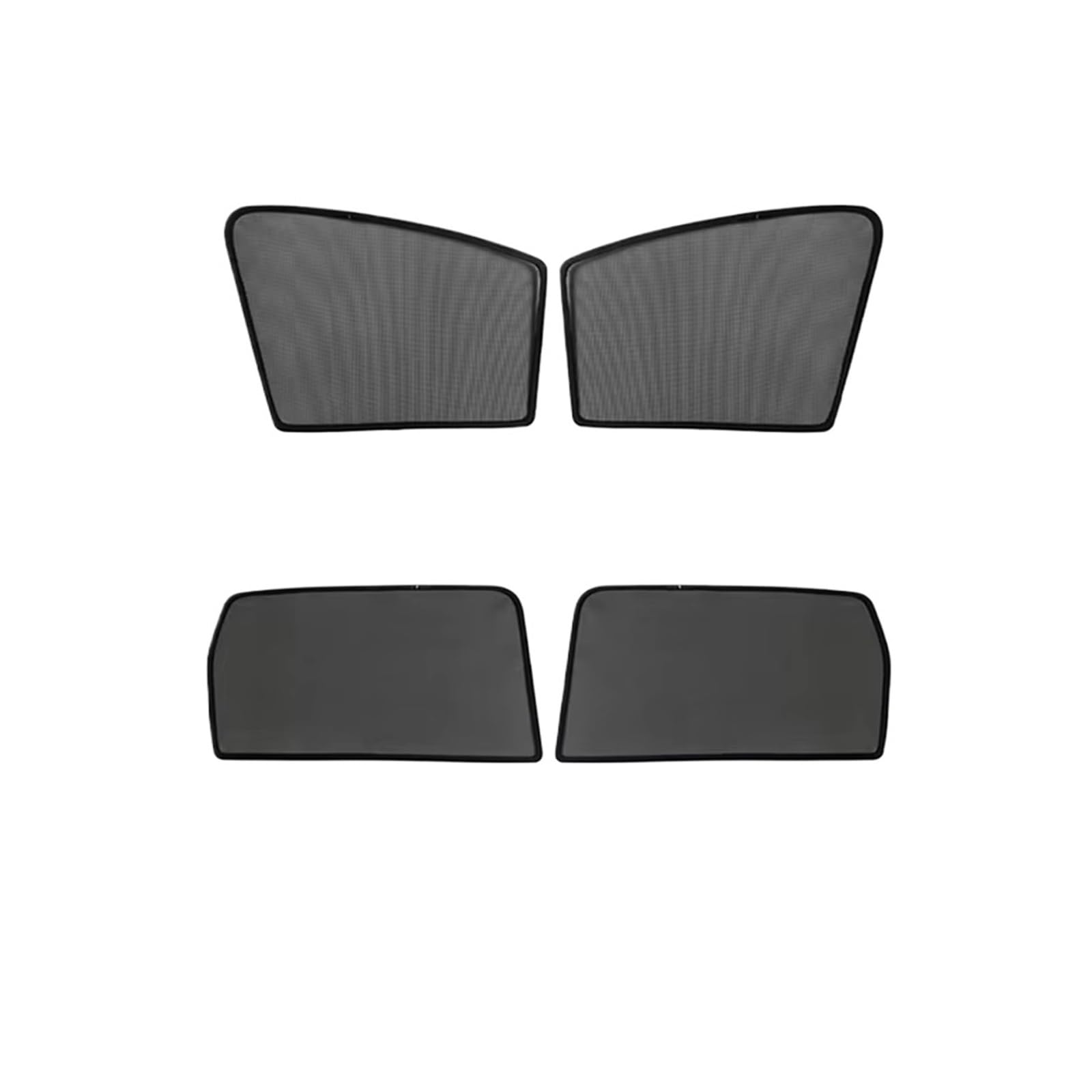 Autofenster Sonnenschutz Für VW Für Tiguan 5-Sitz Magnetische Auto Windows Sonnenschirme Passagier Privatsphäre Seite Windows Vorhänge Innen Zubehör Fensterfür Sonnenschutz(4PCS Front Rear Set) von ZVZGPGKLTC