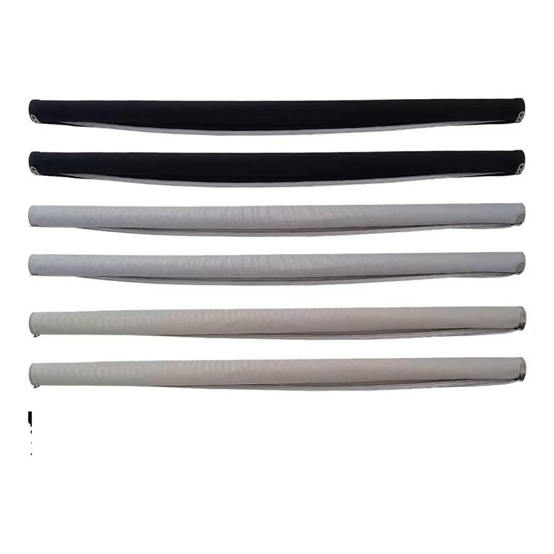 Autofenster Sonnenschutz Für VW Für Tiguan L Für Allspace 2017-2021 5NG877307 Auto Panorama Schiebedach Sonnenschirm Vorhang Rollo Fensterfür Sonnenschutz(2X Black Beige Gray) von ZVZGPGKLTC