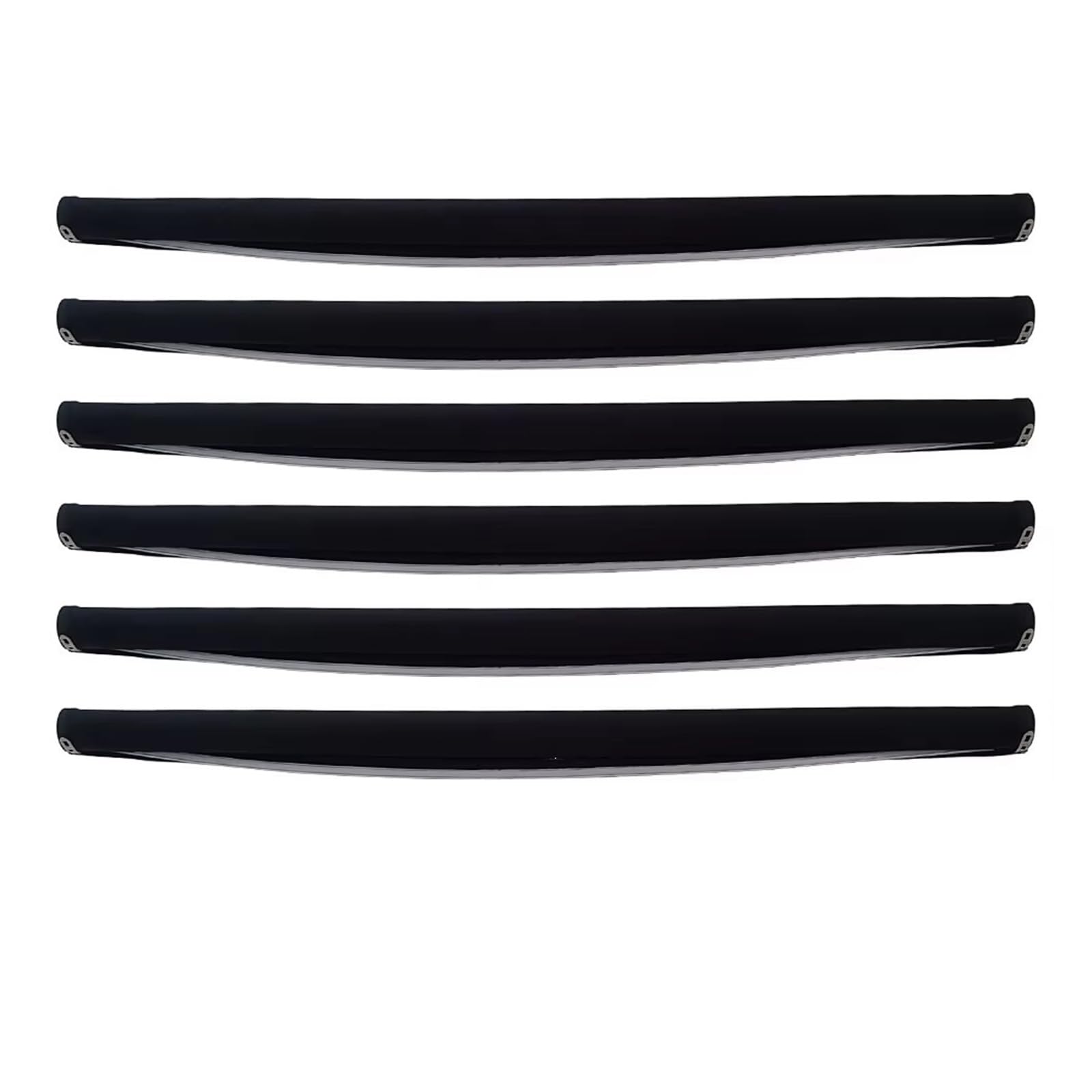Autofenster Sonnenschutz Für VW Für Tiguan L Für Allspace 2017-2021 5NG877307 Auto Panorama Schiebedach Sonnenschirm Vorhang Rollo Fensterfür Sonnenschutz(6pcs Black) von ZVZGPGKLTC