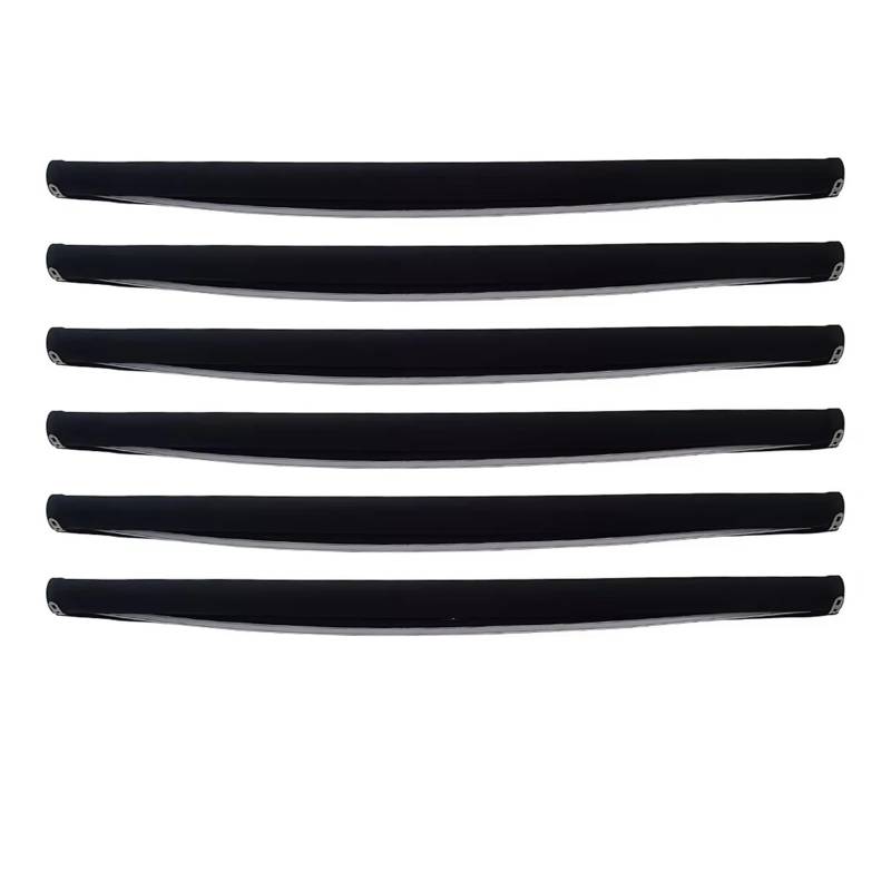 Autofenster Sonnenschutz Für VW Für Tiguan L Für Allspace 2017-2021 5NG877307 Auto Panorama Schiebedach Sonnenschirm Vorhang Rollo Fensterfür Sonnenschutz(6pcs Black) von ZVZGPGKLTC