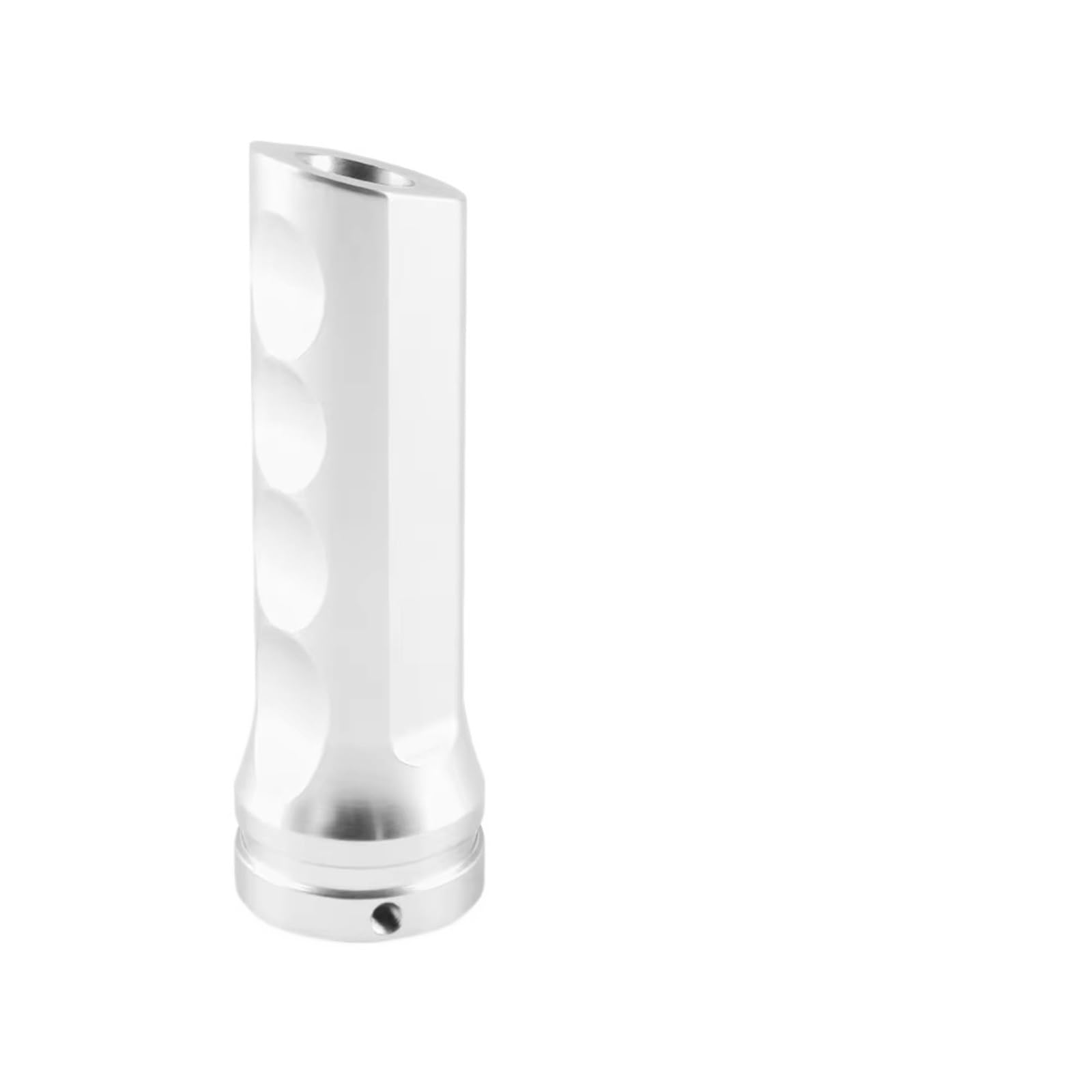 Schaltknauf für Autos Auto Innen Zubehör Auto Griff Hand Brems Hülse Anti-rutsch Dekoration Handbremse Griff Hand Schutz Abdeckung Getriebeknauf(Silver) von ZVZGPGKLTC