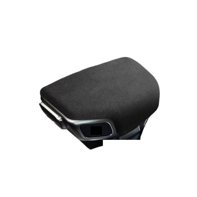 Schaltknauf für Autos Auto Innenräume Schalthebel Stick Shift Griff Knopf Abdeckung Shell Wildleder Für A4L A5 A8 Für Q5L Q6 Q7 q8 Zubehör Getriebeknauf(Black) von ZVZGPGKLTC
