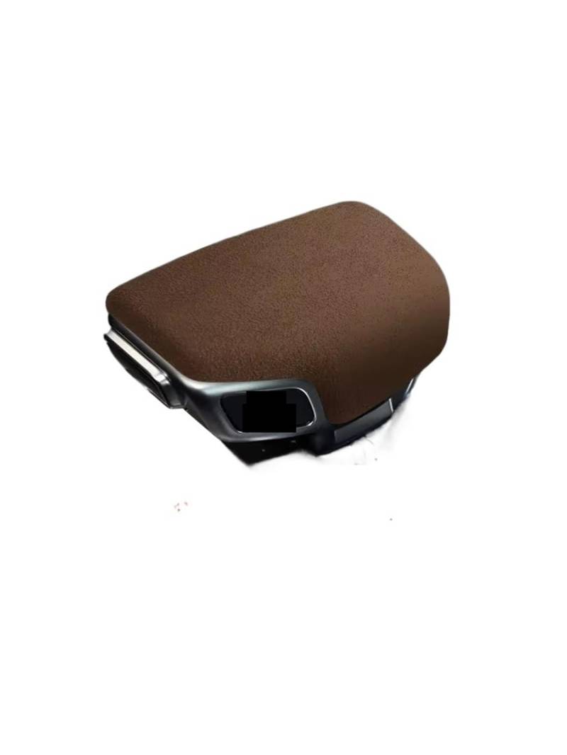 Schaltknauf für Autos Auto Innenräume Schalthebel Stick Shift Griff Knopf Abdeckung Shell Wildleder Für A4L A5 A8 Für Q5L Q6 Q7 q8 Zubehör Getriebeknauf(Brown) von ZVZGPGKLTC