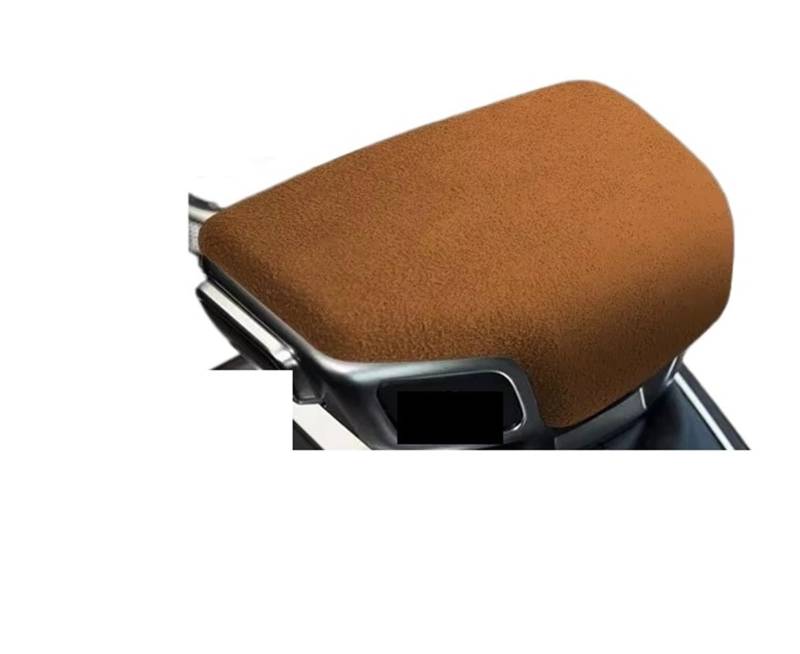 Schaltknauf für Autos Auto Innenräume Schalthebel Stick Shift Griff Knopf Abdeckung Shell Wildleder Für A4L A5 A8 Für Q5L Q6 Q7 q8 Zubehör Getriebeknauf(Crystal Brown) von ZVZGPGKLTC