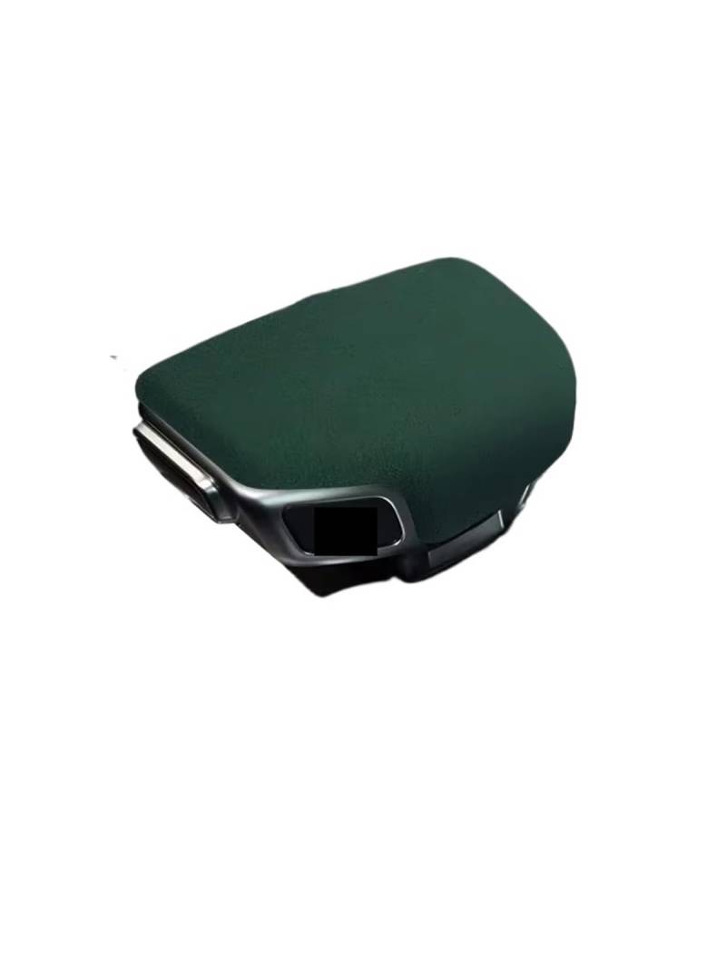 Schaltknauf für Autos Auto Innenräume Schalthebel Stick Shift Griff Knopf Abdeckung Shell Wildleder Für A4L A5 A8 Für Q5L Q6 Q7 q8 Zubehör Getriebeknauf(Green) von ZVZGPGKLTC