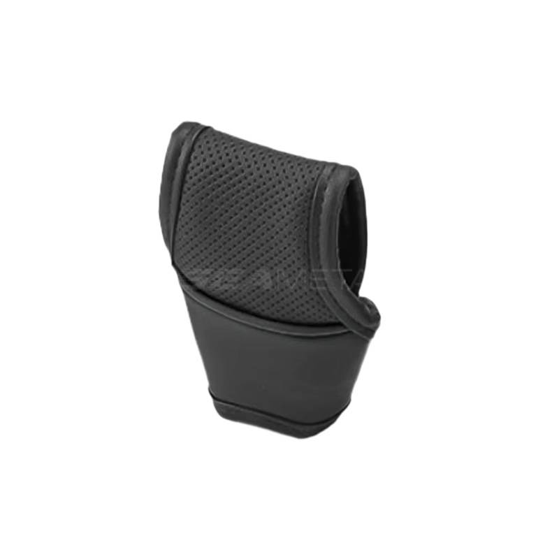Schaltknauf für Autos Auto Schalthebel Abdeckung Leder Schalthebel Abdeckung Getriebe Schaltknauf Schützen Auto Übertragung Griff Stick Fall Styling Getriebeknauf(Style 1 Black) von ZVZGPGKLTC