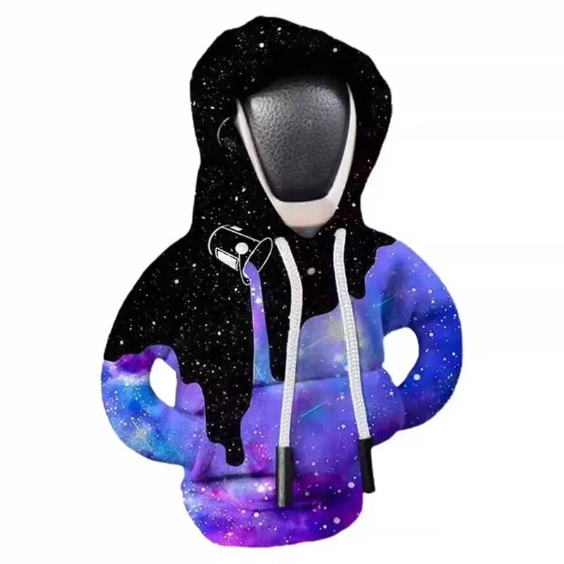 Schaltknauf für Autos Auto-Schaltknauf-Abdeckung Kapuzenpullover, Schalthebel-Hoodie, Auto-Schaltknauf-Abdeckung Manueller Griff Getriebe-Sweatshirt Wechselhebel-Abdeckung Getriebeknauf(A) von ZVZGPGKLTC