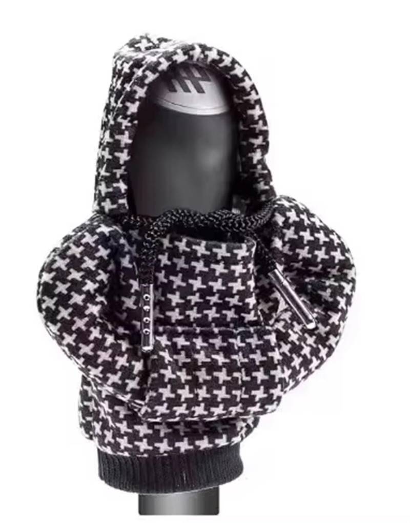 Schaltknauf für Autos Auto-Schaltknauf-Abdeckung Kapuzenpullover, Schalthebel-Hoodie, Auto-Schaltknauf-Abdeckung Manueller Griff Getriebe-Sweatshirt Wechselhebel-Abdeckung Getriebeknauf(G) von ZVZGPGKLTC