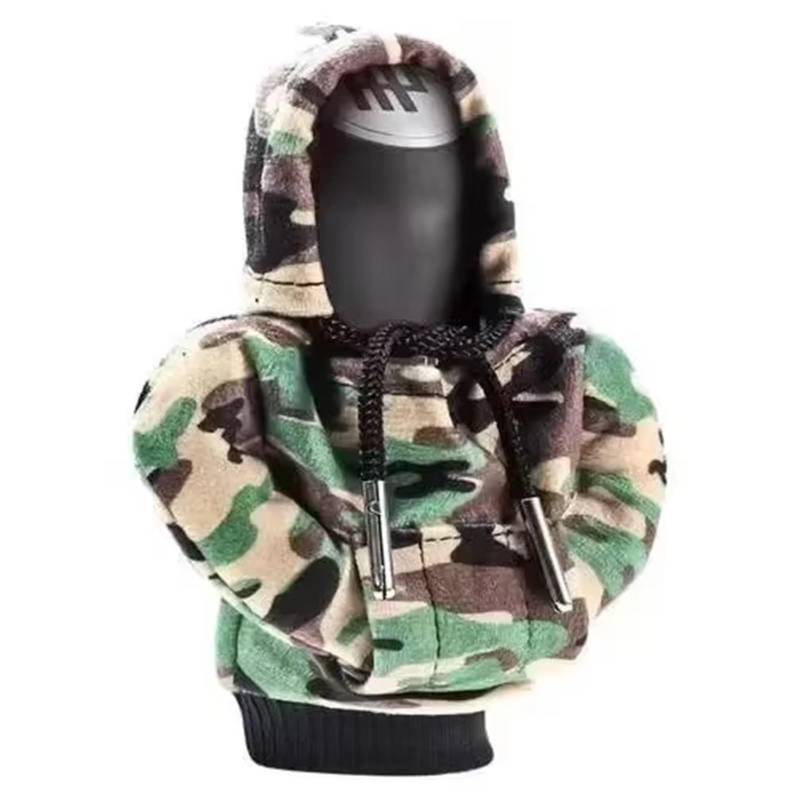 Schaltknauf für Autos Auto-Schaltknauf-Abdeckung Kapuzenpullover, Schalthebel-Hoodie, Auto-Schaltknauf-Abdeckung Manueller Griff Getriebe-Sweatshirt Wechselhebel-Abdeckung Getriebeknauf(H) von ZVZGPGKLTC
