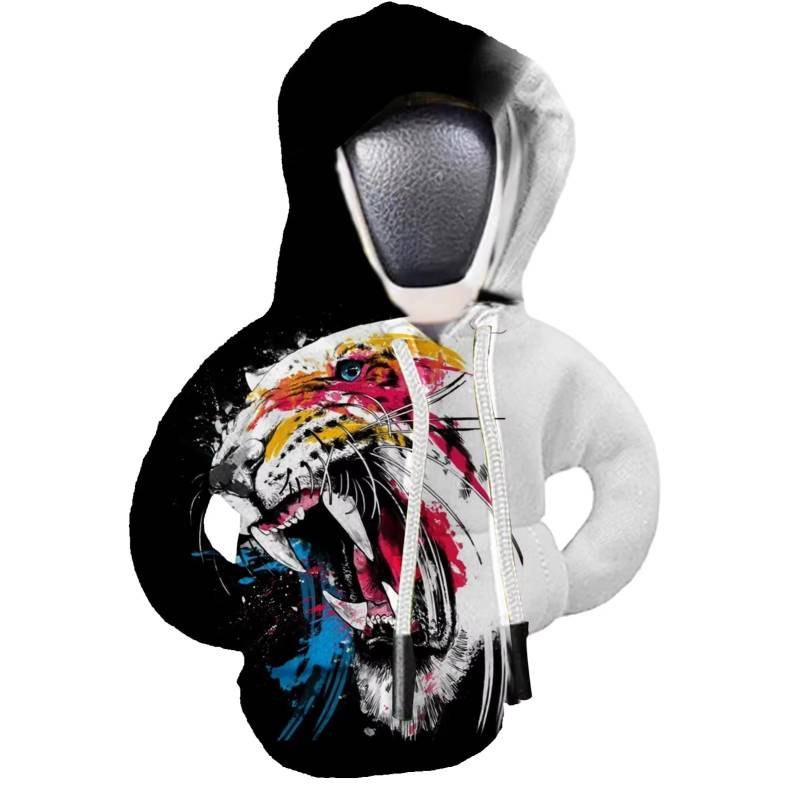 Schaltknauf für Autos Auto-Schaltknauf-Abdeckung Kapuzenpullover, Schalthebel-Hoodie, Auto-Schaltknauf-Abdeckung Manueller Griff Getriebe-Sweatshirt Wechselhebel-Abdeckung Getriebeknauf(I) von ZVZGPGKLTC