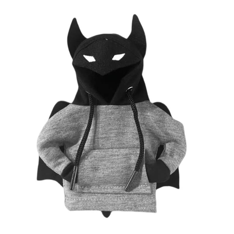 Schaltknauf für Autos Bat Gear Shift Gearbox Cover Case Man Hooded Change Lever Sweatshirt Gear Shift Knob Cover Hoodie Für Car Gear Getriebeknauf(Batman) von ZVZGPGKLTC