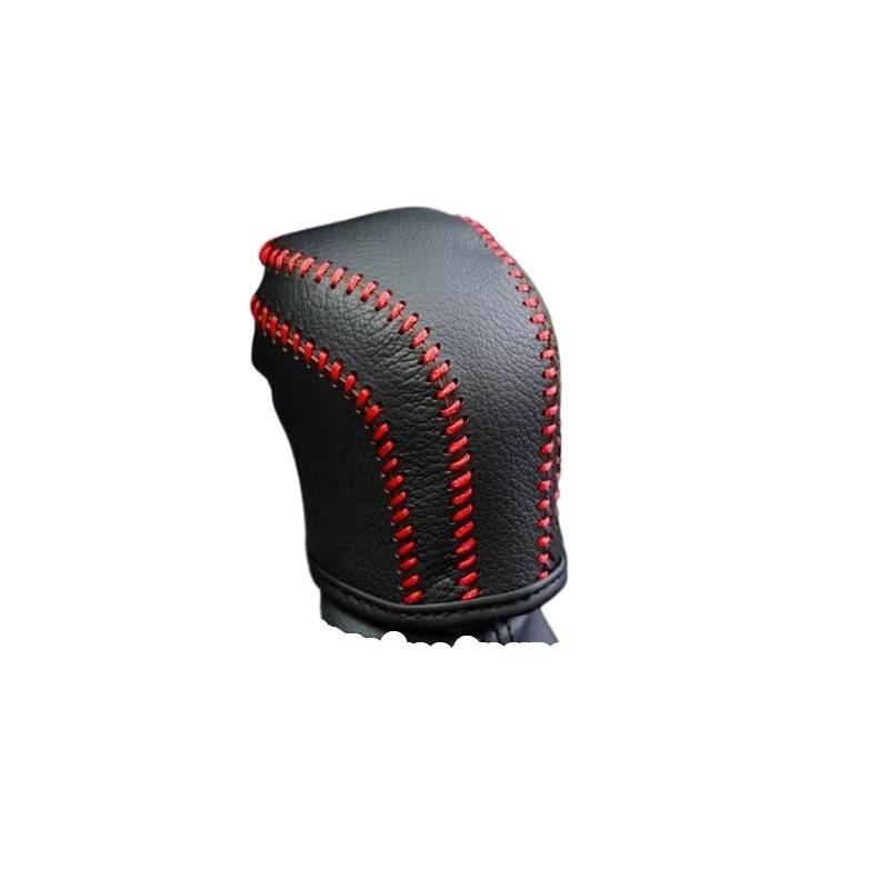 Schaltknauf für Autos Für Toyota Für Corolla Für E210 2019 2020 2021 2022 2023 Abdeckung Nicht-Slip Grip Griff Schutzhülle Leder Auto Schaltknauf Getriebeknauf(Red) von ZVZGPGKLTC
