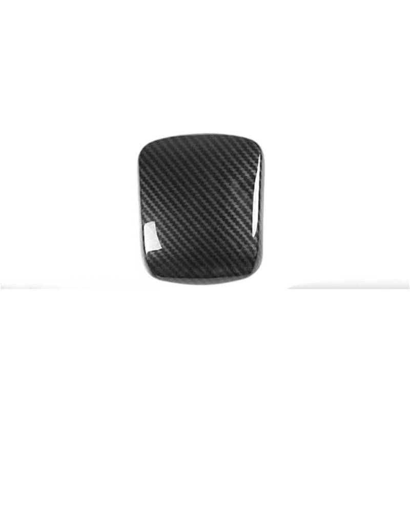 Schaltknauf für Autos Getriebe Kopf Abdeckung Trim Für Benz Für GLB Für B Für Klasse 2020 Auto Center Control Armlehne Box Kopf Abdeckung Getriebeknauf(Carbon Fiber) von ZVZGPGKLTC