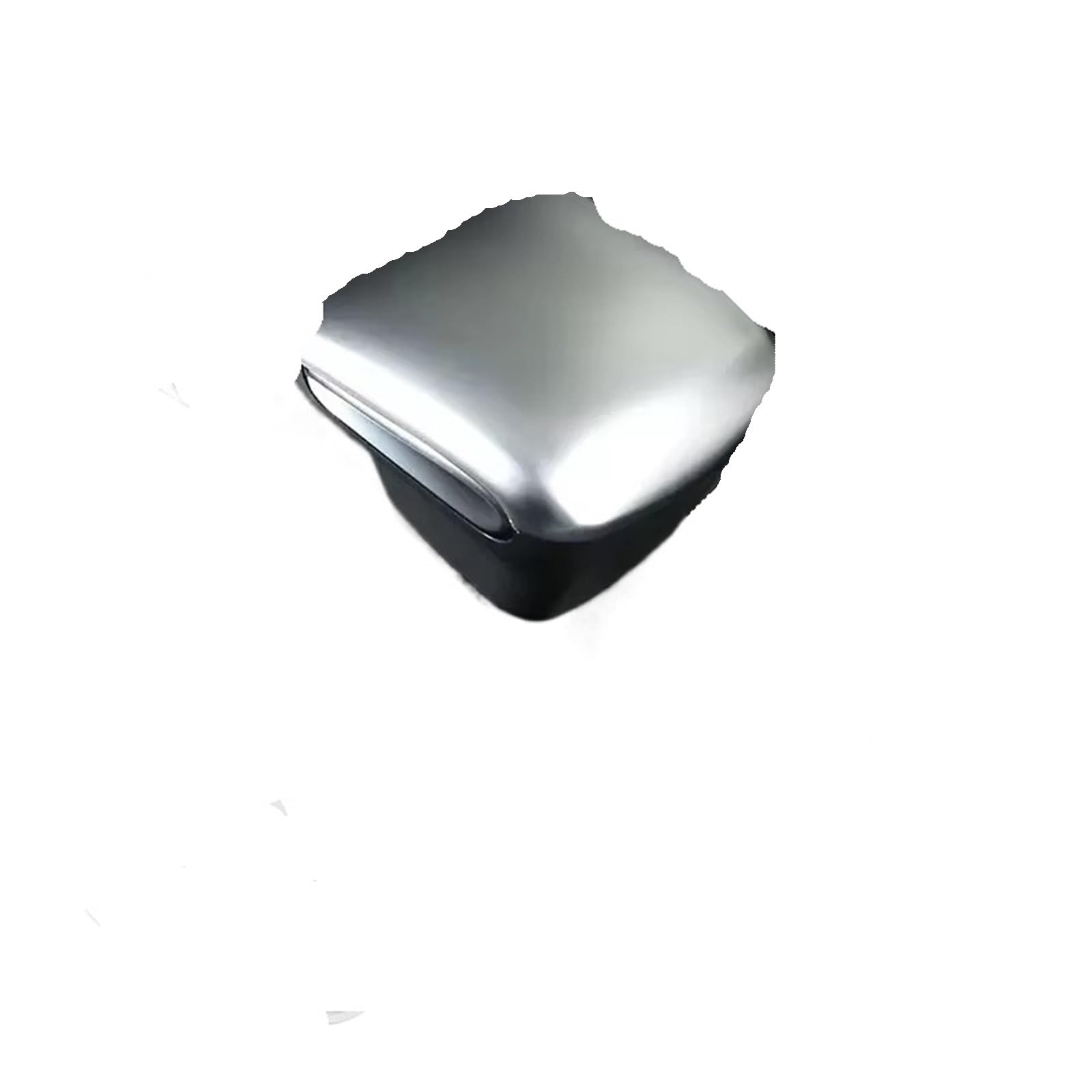 Schaltknauf für Autos Getriebe Kopf Abdeckung Trim Für Benz Für GLB Für B Für Klasse 2020 Auto Center Control Armlehne Box Kopf Abdeckung Getriebeknauf(Silver) von ZVZGPGKLTC