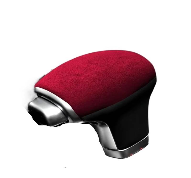 Schaltknauf für Autos Hebel Shift Griff Knopf Abdeckung Mantel Shell Fall Für KIA Für KX5 2016 2017 2018 2019 2020 2021Auto Super Wildleder Innenräume Teile Getriebe Getriebeknauf(Red) von ZVZGPGKLTC