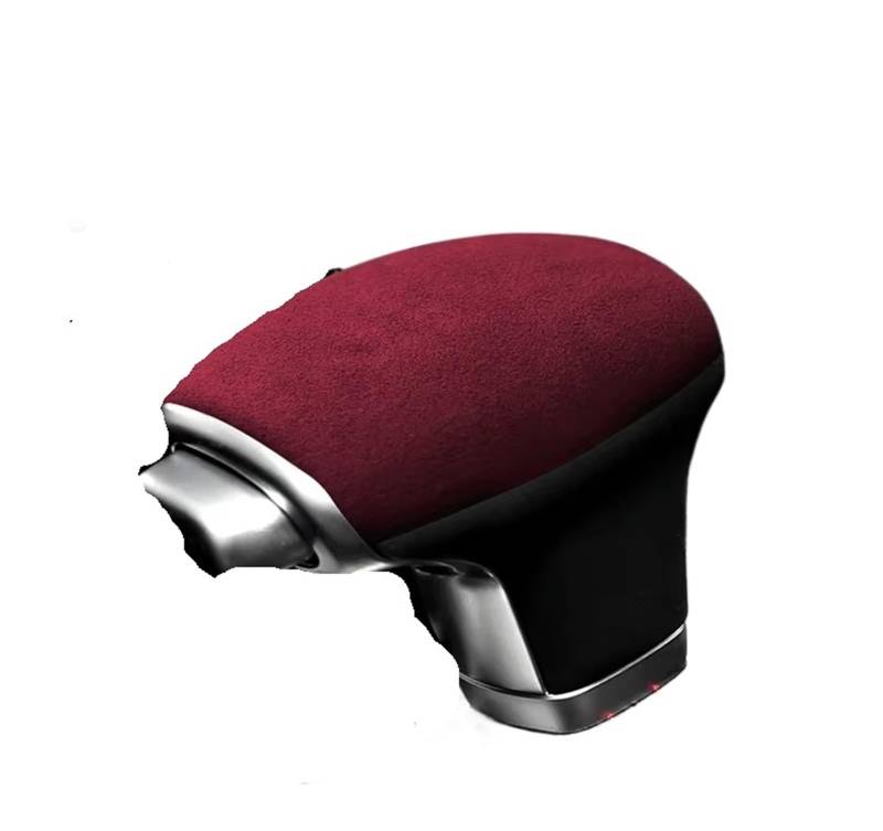 Schaltknauf für Autos Hebel Shift Griff Knopf Abdeckung Mantel Shell Fall Für KIA Für KX5 2016 2017 2018 2019 2020 2021Auto Super Wildleder Innenräume Teile Getriebe Getriebeknauf(WineRed) von ZVZGPGKLTC