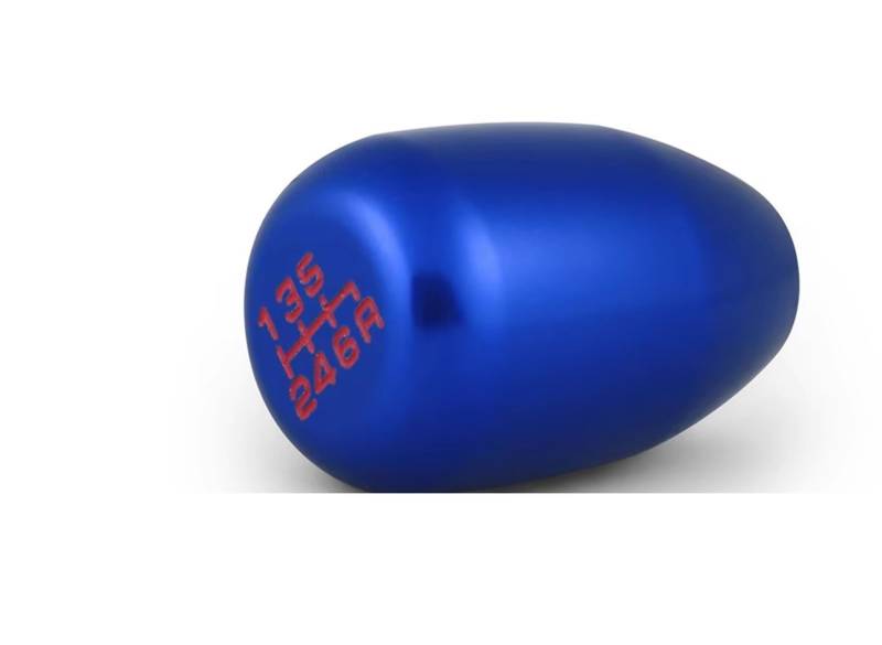 Schaltknauf für Autos Schalthebel Auto Schaltknauf Manuell Automatik Racing Universal 6 Gang Getriebeknauf(Blue) von ZVZGPGKLTC