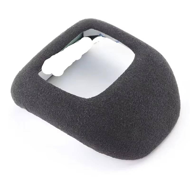Schaltknauf für Autos Wildleder Interiros Schalthebel Overlay Cap Gear Stick Shifter Knob Abdeckung Shell Mantel Für Nissan Für X-Trail 2021 2022 2023 Getriebeknauf(Black) von ZVZGPGKLTC