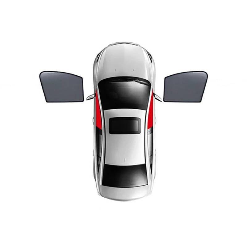 Auto Fenster Sonnenschutz für Kia Morning nd2 2011-2017, Auto-Trenn-Sichtschutzvorhang Atmungsaktiv Sonnenschutz Visier Auto Zubehör,2 PCS Front von ZWBC