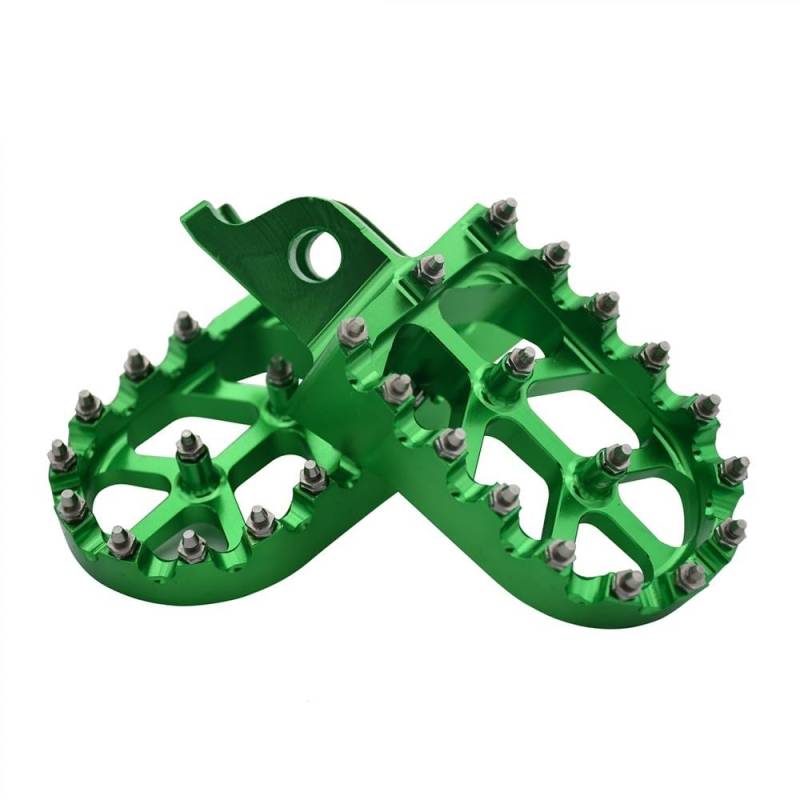 Fußrasten Faltbare Für KX KXF 250 450 250F 450F 250X 450X 450R 2006 2007-2021 Motocross CNC Aluminium ruht Pedale Fußrasten Fußrasten von ZWEUTBM