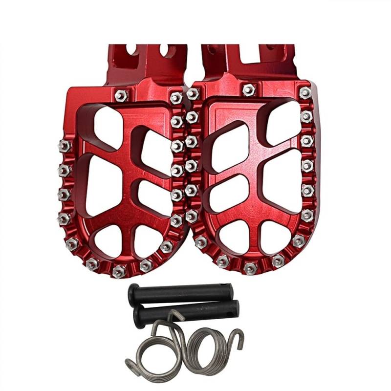 Fußrasten Faltbare Für XR 80R 80RB 85R 85RB 250R 400R 600R 650L 650R CRF 230L 1000L DTC XR250R Motorrad Fußrasten Fußrasten Pedal Fußstütze von ZWEUTBM