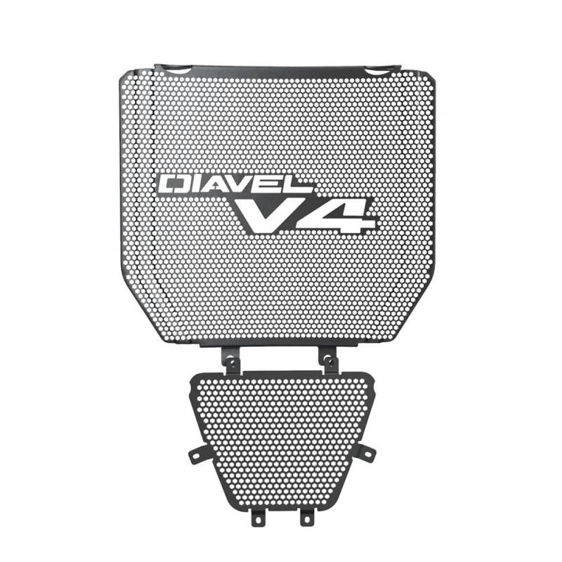 Kühlergrill Guard Abdeckung Schutz Motorrad Zubehör Aluminium Kühler Schutz Grille Grill Abdeckung Schutz Schutz Für Für DIAVEL V4 2023 2024 von ZWEUTBM