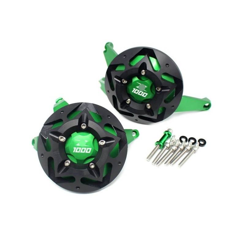 Motorrad Motorseitenschutzabdeckung Für Z900 Z1000 Z1000R Z1000SX Motorrad CNC Motor Schutzhülle Verkleidung Schutz Sliders Crash Pad von ZWEUTBM