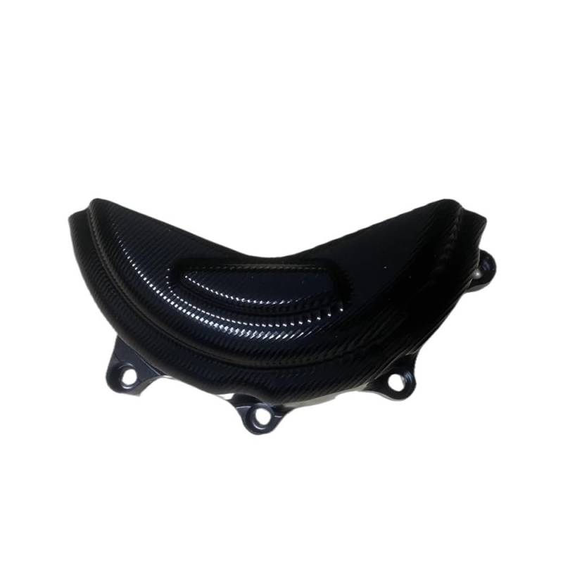 Motorrad Motorseitenschutzabdeckung Linke Motorstatorabdeckung Motorrad Lichtmaschine Abdeckkappe Schwarz Aluminium Für Panigale V4/S st&reet fi&ghter V4/S von ZWEUTBM