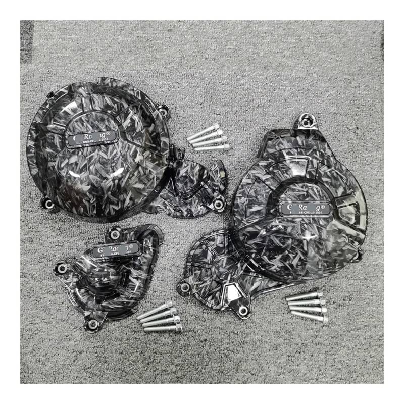 Motorrad Motorseitenschutzabdeckung Motorräder Motor Abdeckung Schutz Fall Für RS660 Für Tuono 660 Tuareg 660 2021 2022 2023 2024 Motor Abdeckungen Protektoren von ZWEUTBM