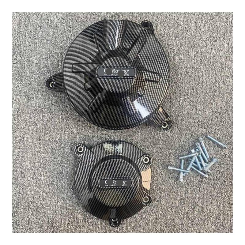 Motorrad Motorseitenschutzabdeckung Motorräder Motor Schutzhülle Für RSV4 R 2010-2010 RSV4 RR 2015-2020 V4R 2011-2020 Carbon Faser Druck von ZWEUTBM