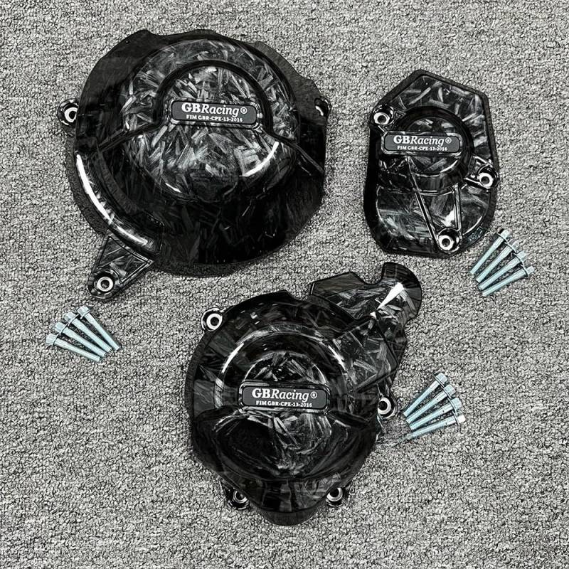 Motorrad Motorseitenschutzabdeckung Schmiededruck Motorrad Motor Schutzhülle FÜR NI&NJA1000SX Z1000&Z1000SX 2011-2023 VE&RSYS1000 2012-2023 von ZWEUTBM