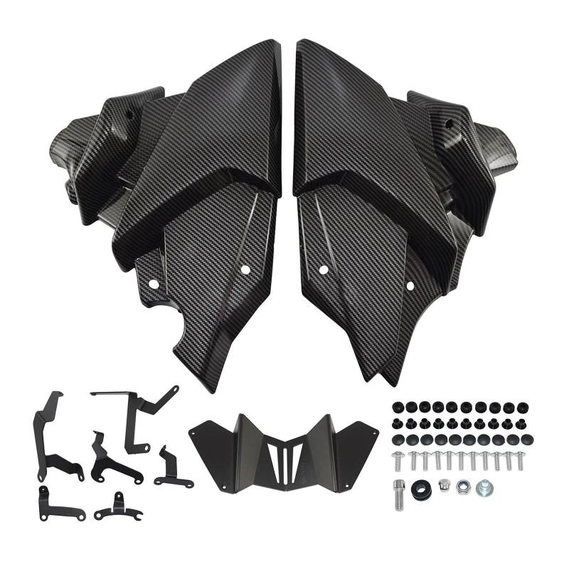 Motorrad Motorseitenschutzabdeckung Unteren Boden Motor Spoiler Bauch Pan Skid Gaurd Abdeckung Verkleidung Gugel Für Für Für Tracer 9 GT 2021 2022 2023 2024 von ZWEUTBM