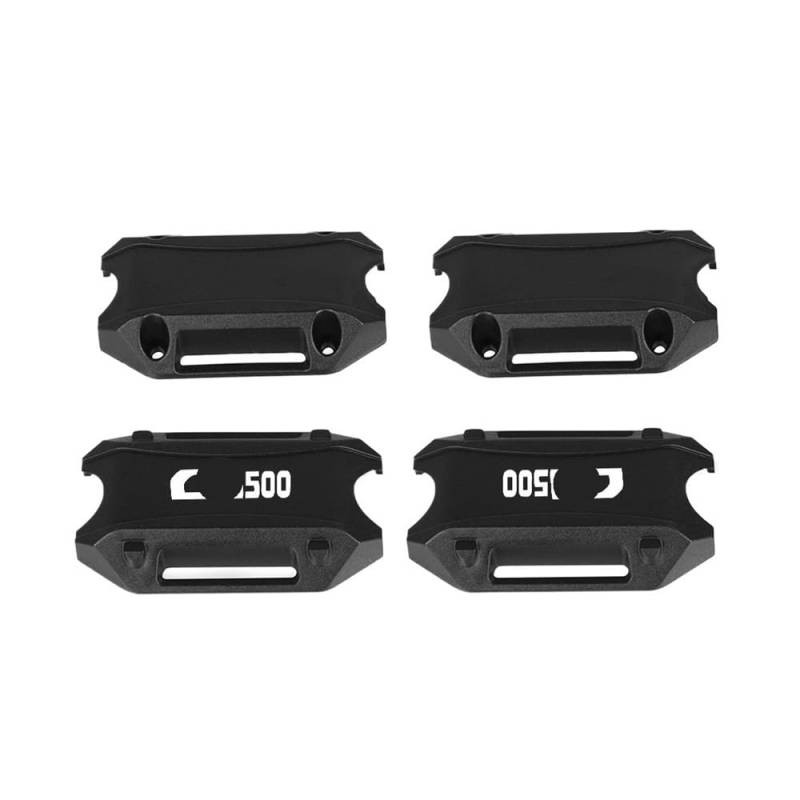 Motorradstoßstange dekorative Blöcke Für CB400 CB400F CB400SF CB500 CB500F CB500X CB599 CB600 CB Motorrad Stoßstange Motor Schutz Schutz Block 25mm Crash Bar von ZWEUTBM