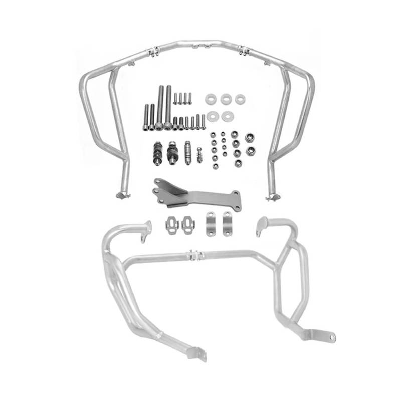 Motorradstoßstange dekorative Blöcke Für XL750 Für TRANSALP XL 750 Für Transalp 750 2023 2024 OBEREN UNTEREN Verkleidung Rahmen Schutz Bar Motor Protector Crash Bar von ZWEUTBM