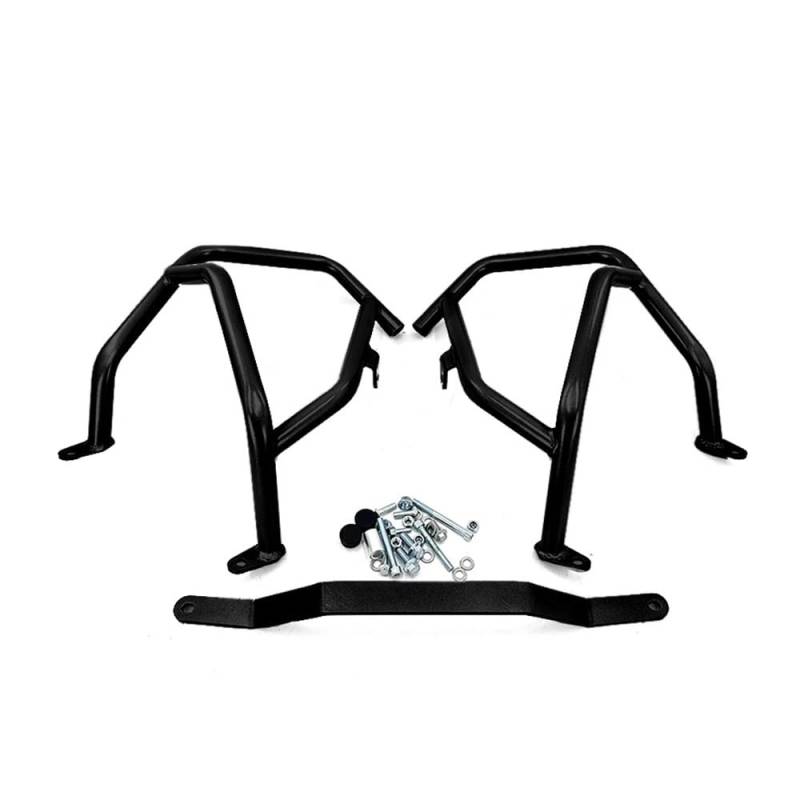 Motorradstoßstange dekorative Blöcke Motorrad DS 525X Crash Bar Siamese Motor Stoßstange Wache Crash Bar Schutz Rahmen Rahmen Schutz Für Für VOGE DS525X von ZWEUTBM